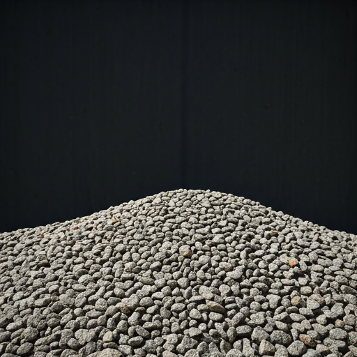 Crushed gravel